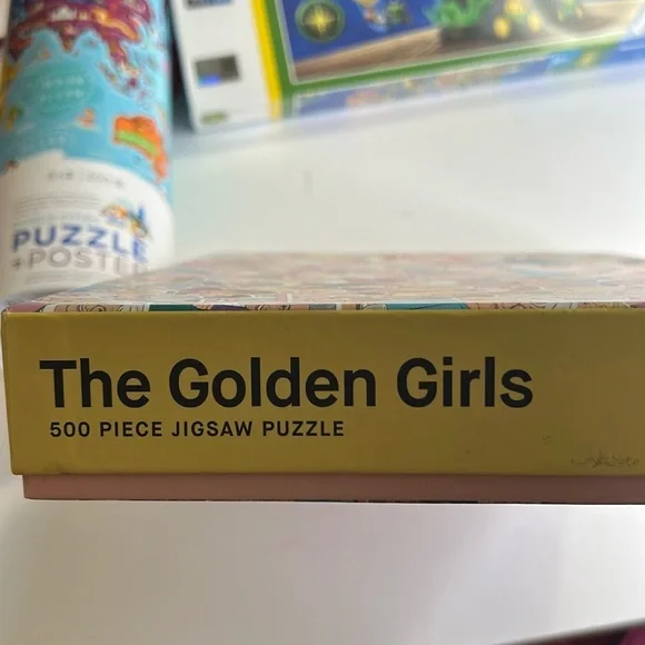 THREE PUZZLES WORLD CITIES PUZZLE, THE GOLDEN GIRLS PUZZLE, JOHN DEERE PUZZLE - Picture 2 of 13